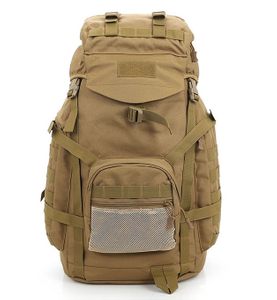 Deportes al aire libre táctico militar ventilador montañismo viaje gran capacidad mochila 60L