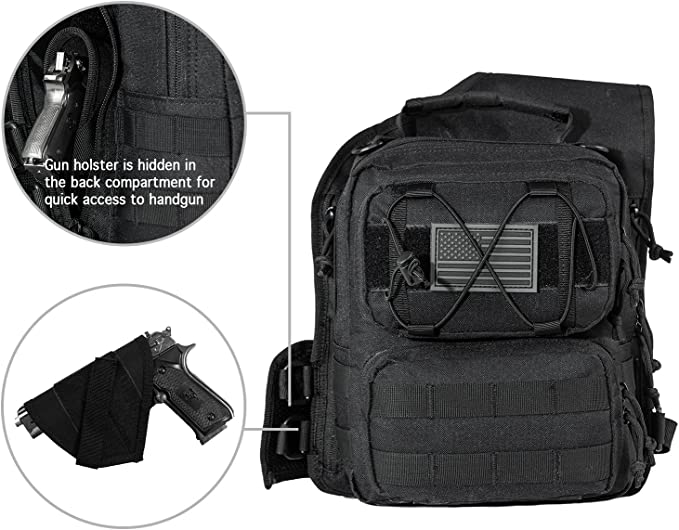 Mochila táctica Sling EDC Assault Range Bag #4517