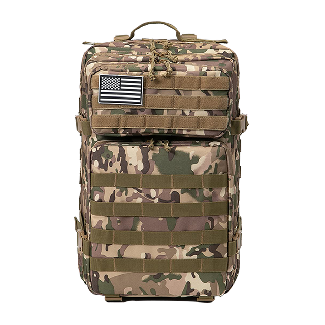  Mochila táctica militar para hombres y mujeres 45L Army 3 Days Assault Pack Bag Mochila grande con sistema Molle